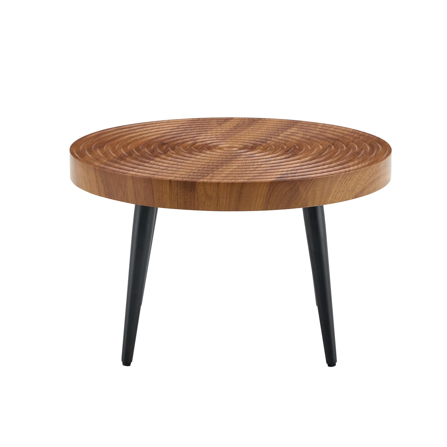 Simply Natural Wood Grain Round Coffee Table