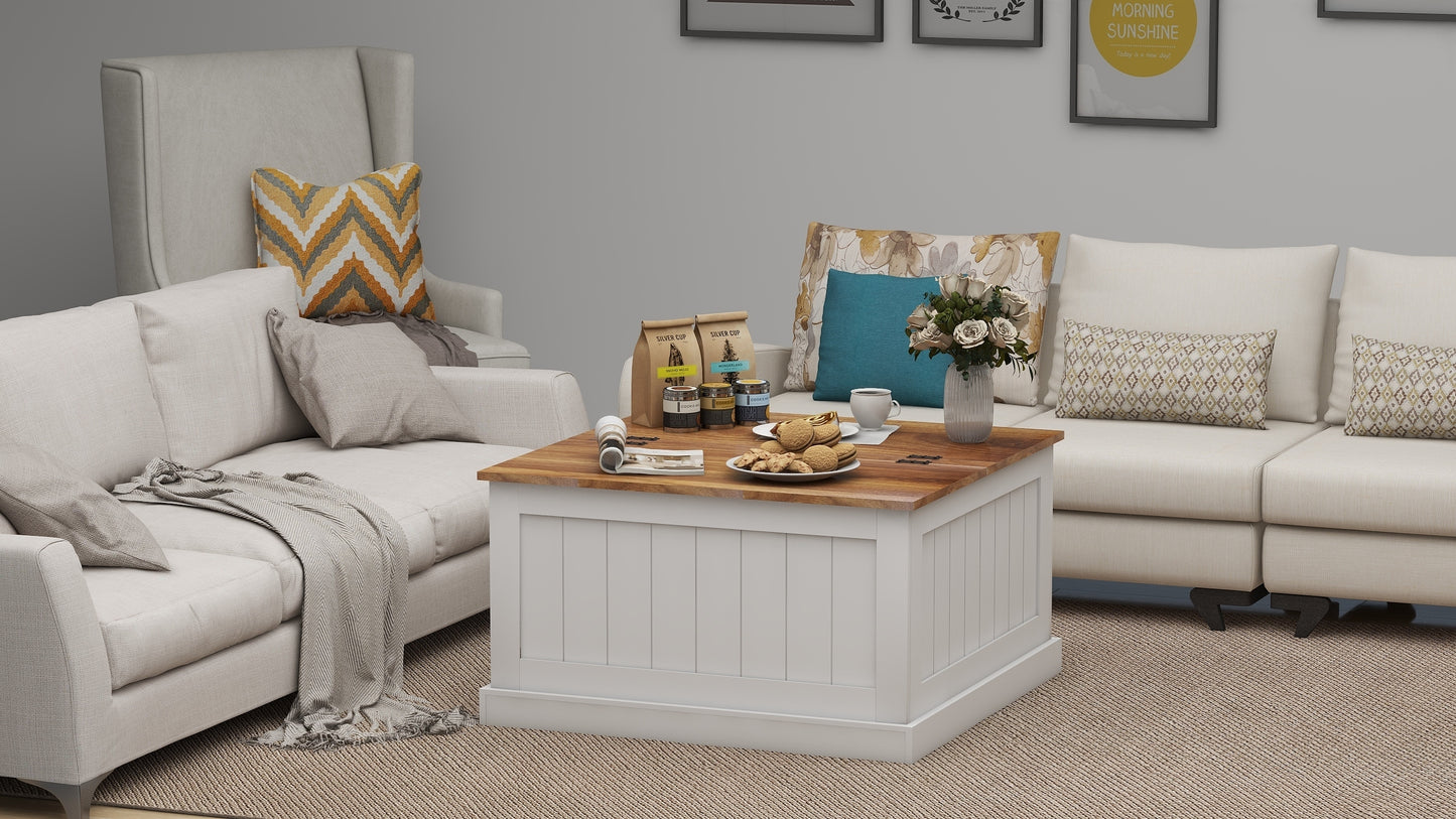 Simply Square Farmhouse Coffee Table