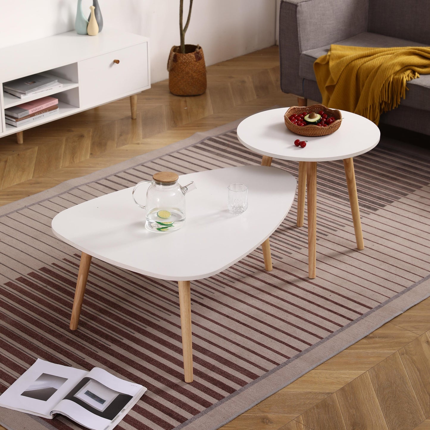 Simply Egg Shape Coffee Table