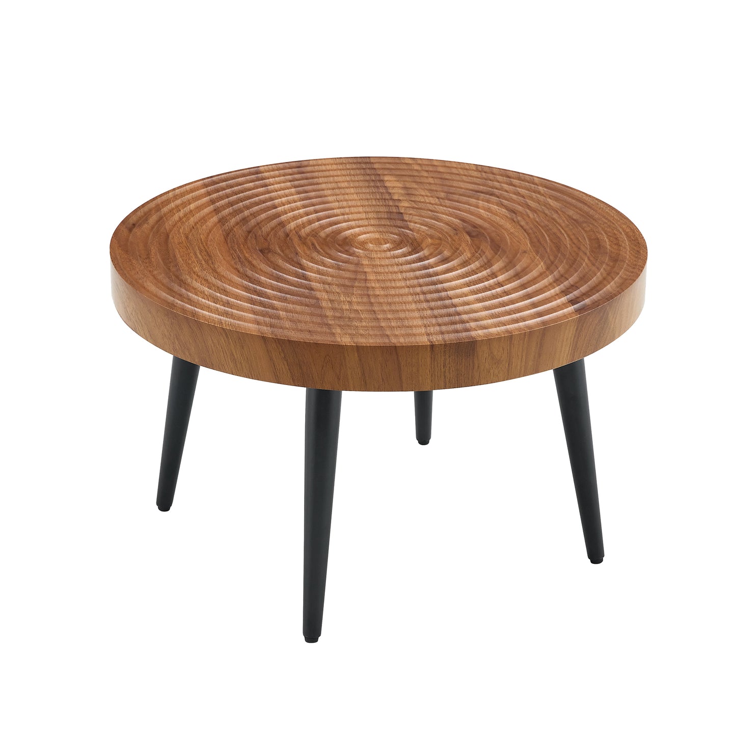 Simply Natural Wood Grain Round Coffee Table