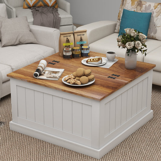 Simply Square Farmhouse Coffee Table