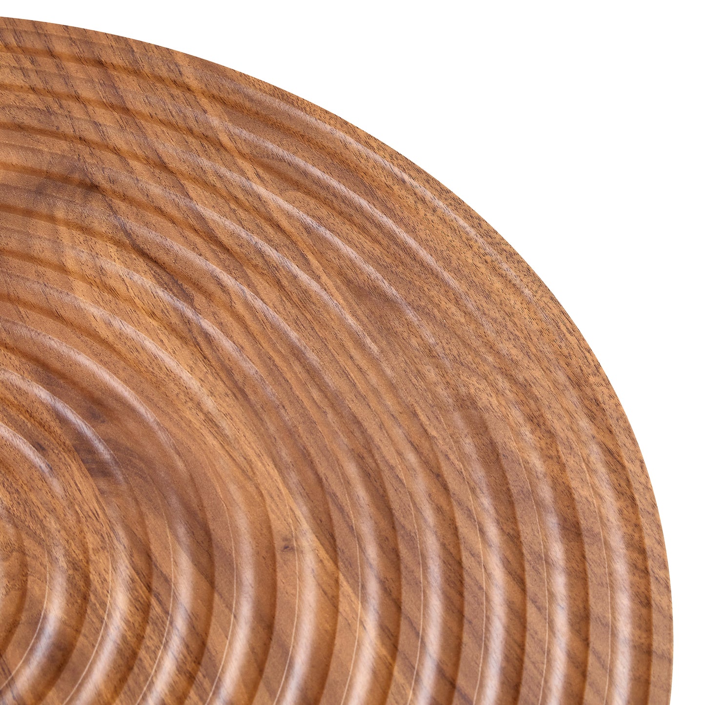 Simply Natural Wood Grain Round Coffee Table