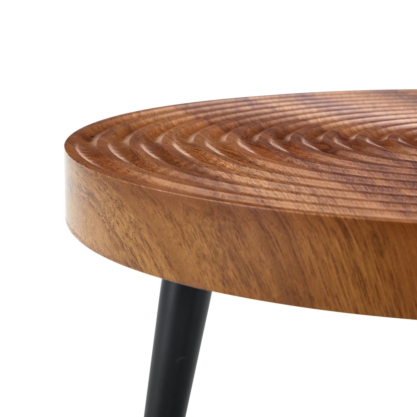 Simply Natural Wood Grain Round Coffee Table